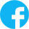 Facebook Icon blau