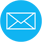 Mail Icon blau